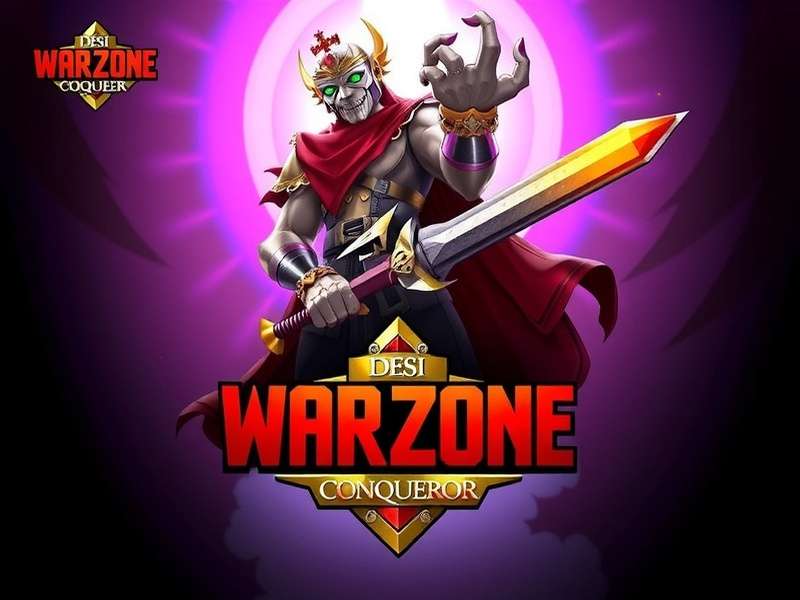 Desi Warzone Conqueror Game Banner